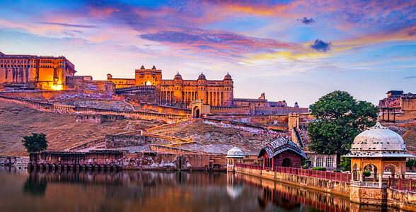 Amber Fort and Maota Lake - Jaipur