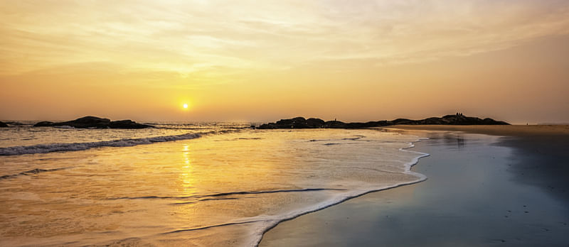 Sunsets at Kovalam Beach