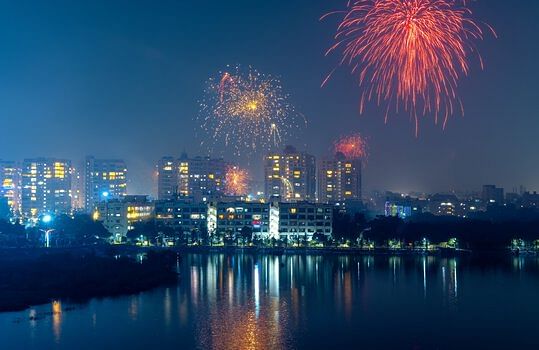 Diwali celebrations outside India
