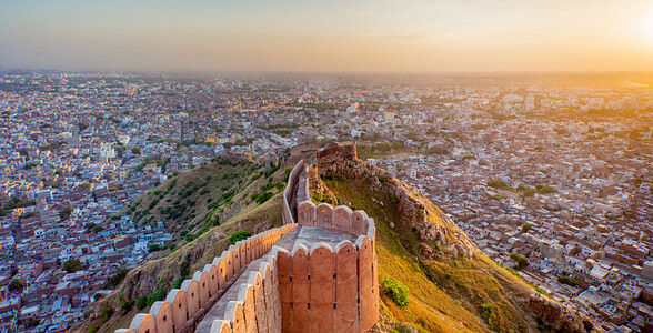 Jaipur from Nahargarh Fort