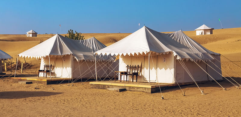 Camping in the Royal Desert