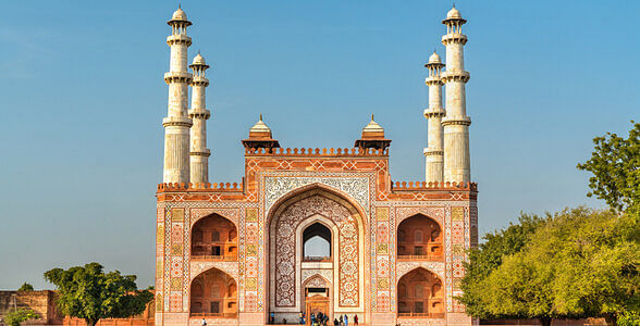 Sikandra Fort in Agra